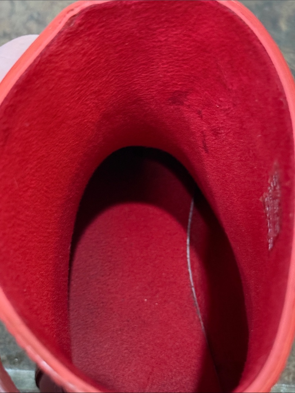 Coach Signature Short Rain Boots Red C16179 - Picture 9 of 12